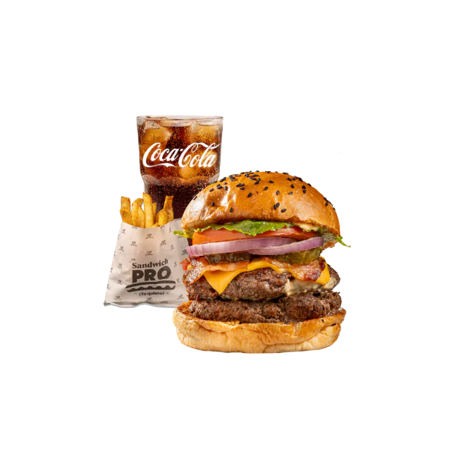 Combo doble cuarto de libra